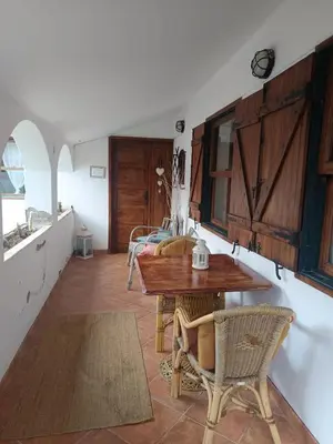 Zona de estar de La Casita de Las Palmas VV