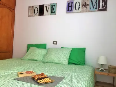 Cama o camas de una habitación en Arinaga Beach
