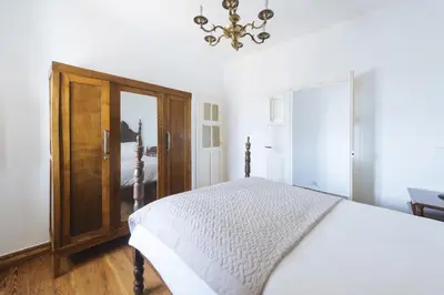 Cama o camas de una habitación en Casa Rural La Higuera Mayor