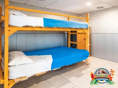 Cama o camas de una habitación en Pura Vida Las Palmas