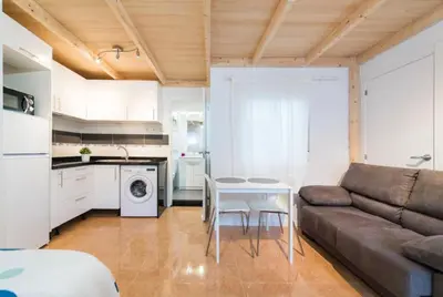 Una cocina o zona de cocina en Studio Las Palmas Central Rooms