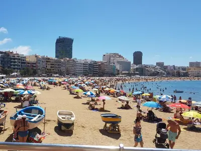 Playa de o cerca de este apartamento