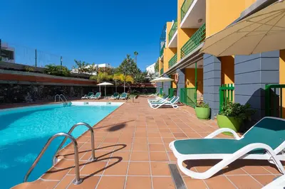 Piscina en o cerca de Apartamentos Cordial Judoca Beach
