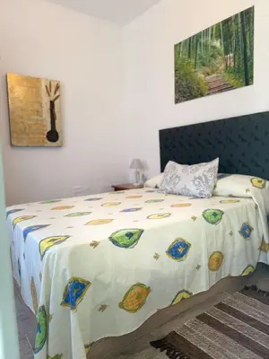 Cama o camas de una habitación en Casa Faican