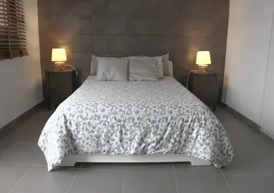 Cama o camas de una habitación en Galdar GC Vistas al Mar