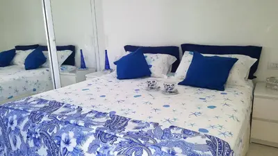 Cama o camas de una habitación en Bello Horizonte