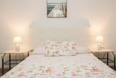 Cama o camas de una habitación en Casa Eli