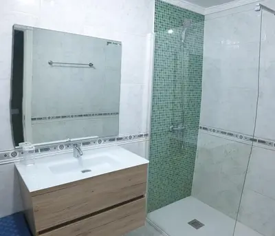 Un baño de CanariasBrisaMar - Apartamento