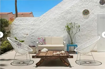 Zona de estar de Relax Pasito Blanco