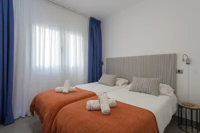Cama o camas de una habitación en Deisy Apartments