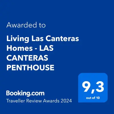 Certificado, premio, señal o documento que está expuesto en Living Las Canteras Homes - LAS CANTERAS PENTHOUSE