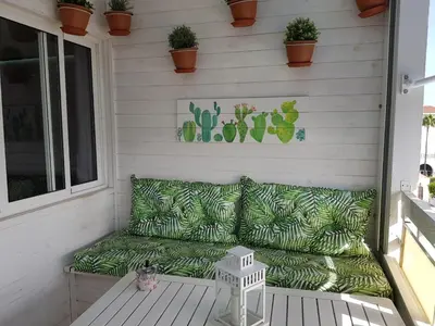 Zona de estar de Yumbo Movida Accommodation