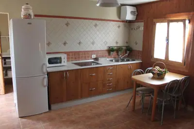Una cocina o zona de cocina en Las Moranas