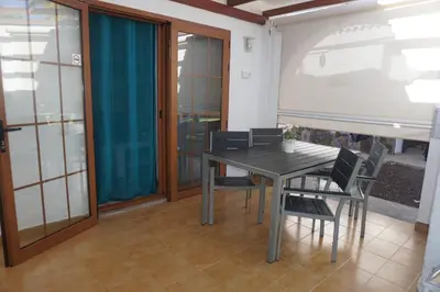 Zona de estar de Bungalow Luisy