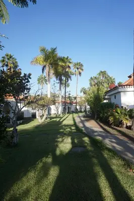 Jardín al aire libre en Bungalow Luisy