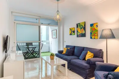 Zona de estar de Apartamento Canteras