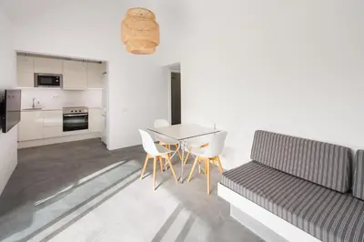 Una cocina o zona de cocina en Bungalow en Maspalomas, Los Melocotones