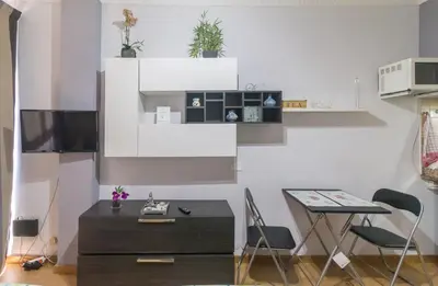 Una cocina o zona de cocina en Estudio en Las Canteras II