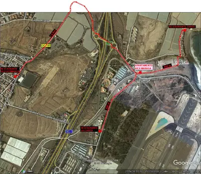 Plano de Apto. Aica Maraga (Aeropuerto)