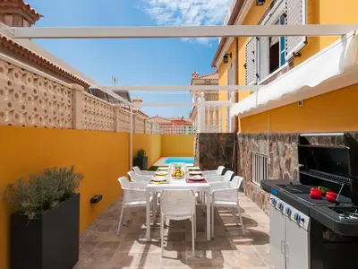 Un balcón o terraza de Sonnenland Q10 by VillaGranCanaria