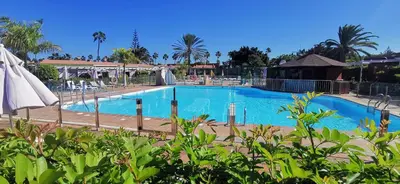 Piscina en o cerca de Bungalow en Maspalomas