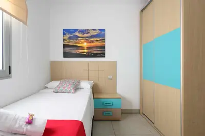 Cama o camas de una habitación en Canteras Suites