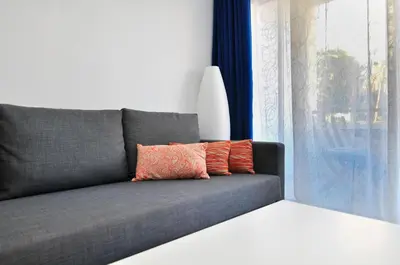Zona de estar de Prosurfing Apartamento