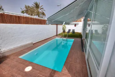 Piscina en o cerca de Casa Cocodrilo by CASAS COCODRILO
