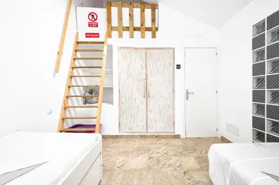 Cama o camas de una habitación en Paradisíaco Bungalow en Sonnenland