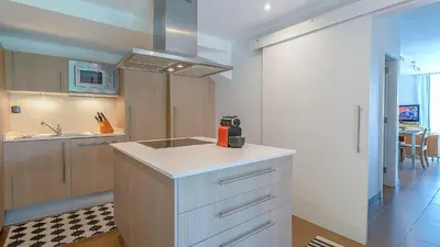 Una cocina o zona de cocina en Salobre Golf Villas Premium