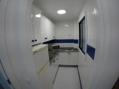 Una cocina o zona de cocina en Apartamentos Juan Pérez- Viviendas Vacacionales