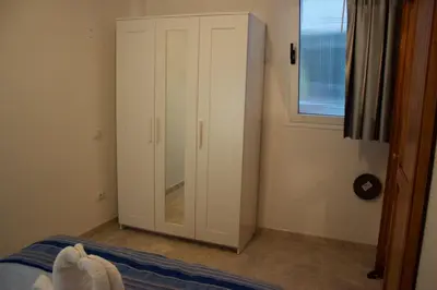 Cama o camas de una habitación en Leps Primera Linea las Canteras
