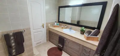 Un baño de Beautiful duplex with jacuzzi
