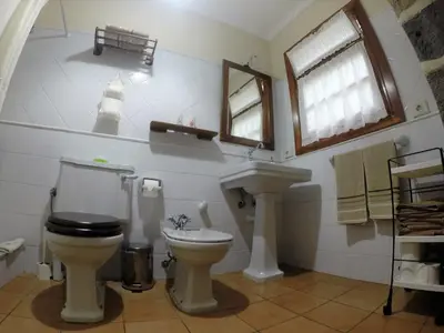 Un baño de Casa Rural Doña Margarita