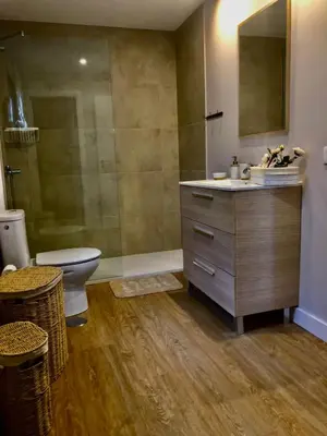 Un baño de Santa Clara Bungalows