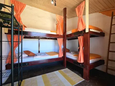 Cama o camas de una habitación en Mountain Hostel&House Finca La Isa by Rose