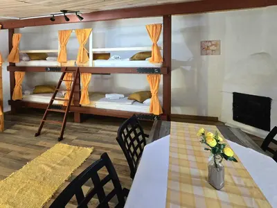 Cama o camas de una habitación en Mountain Hostel&House Finca La Isa by Rose