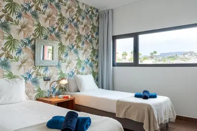 Cama o camas de una habitación en Tabaibas1 @ Salobre Golf