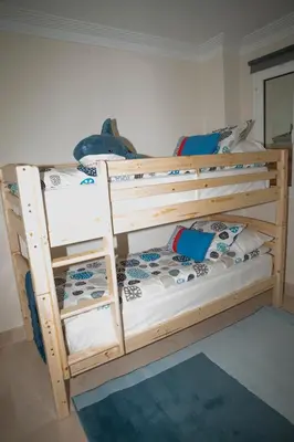 Cama o camas de una habitación en Monte Carrera Little Mermaid