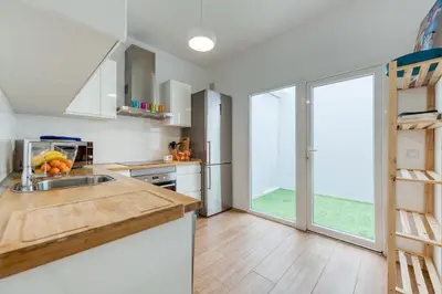 Una cocina o zona de cocina en DELUXE HOME, SEA VIEW AND TERRACE GC52