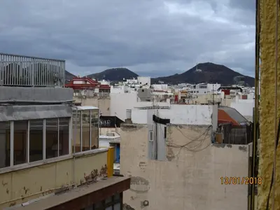 Vista general de una montaña o vista desde el apartamento