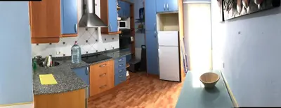Una cocina o zona de cocina en Las Canteras Aquarium