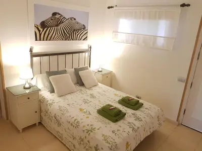 Cama o camas de una habitación en First Line Seaside