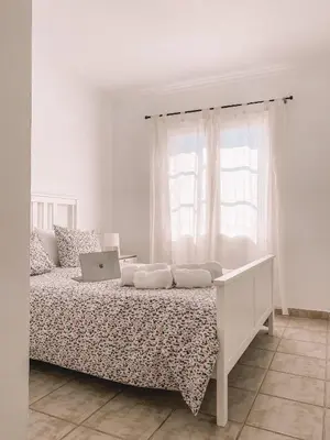Cama o camas de una habitación en Pasito Blanco Holiday Home - Casa Yairan