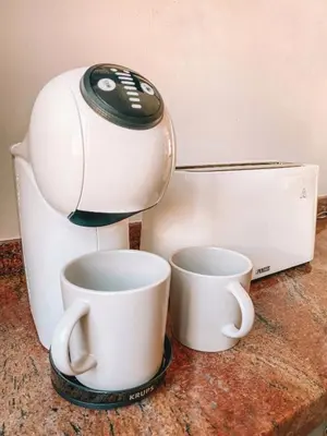 Utensilios para hacer té y café en Pasito Blanco Holiday Home - Casa Yairan