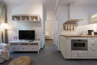 Una cocina o zona de cocina en Loft Gran Canaria