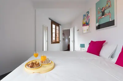 Cama o camas de una habitación en Loft Gran Canaria