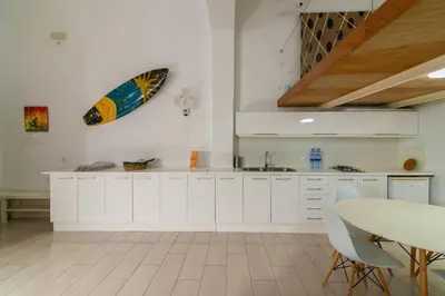 Una cocina o zona de cocina en Australia Loft next to the beach