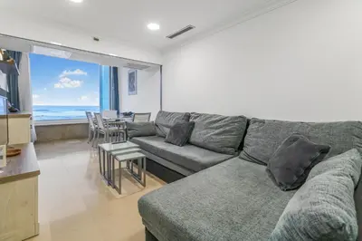 Zona de estar de My Home by the Sea