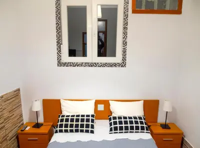 Cama o camas de una habitación en apartamento canarias